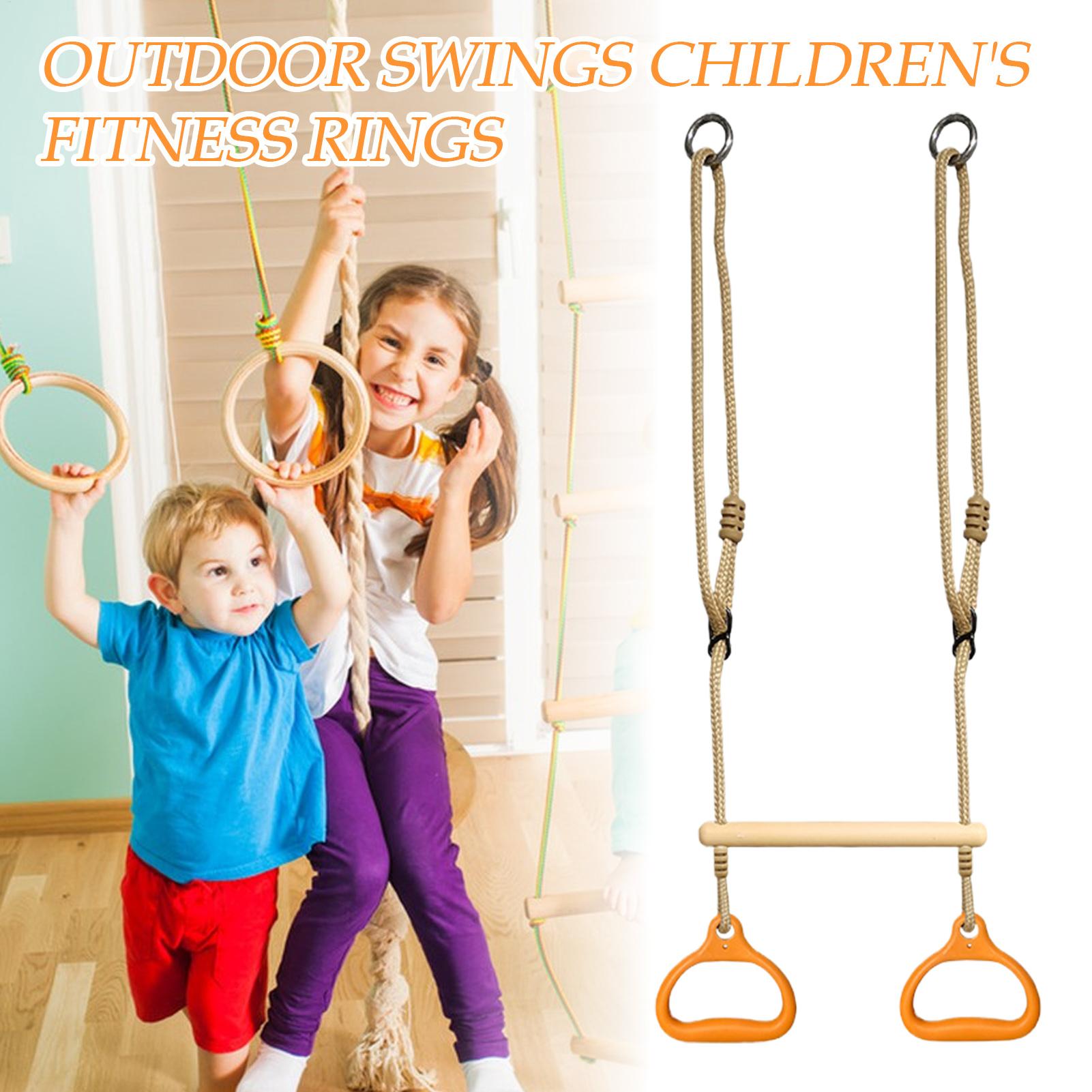 Kids Outdoor Gym Equipment - Peralatan Gym Swing Bar, Ring Bar,
