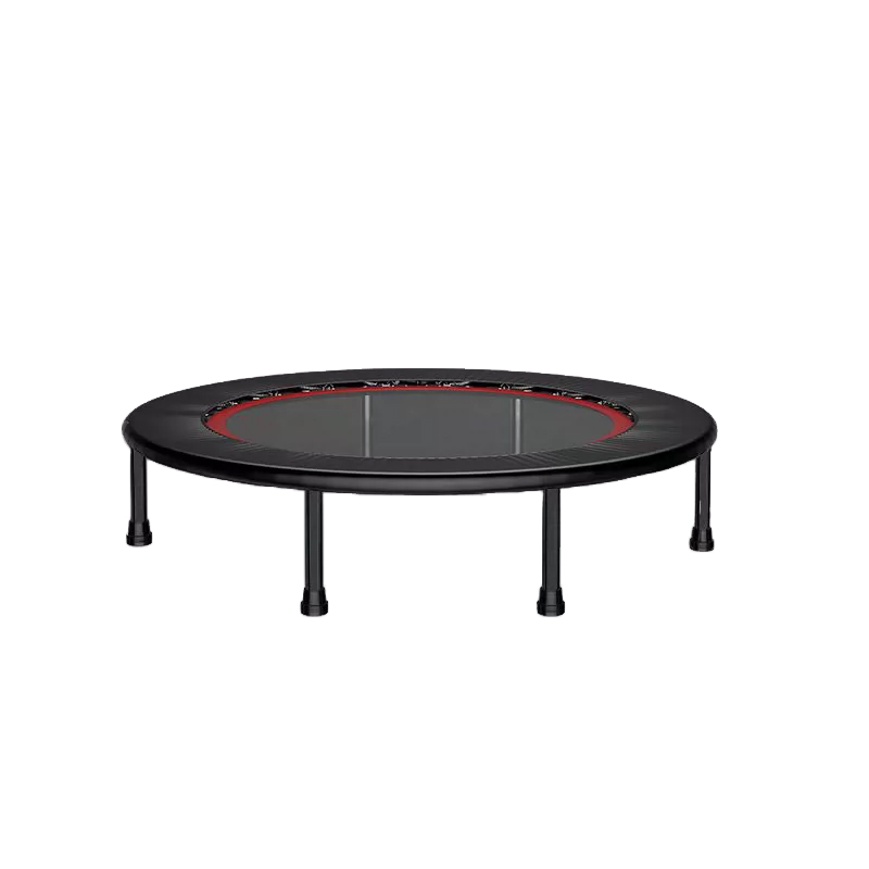 Kids Outdoor Gym Equipment - Trampolin Mini Rekreasi 40-Inci Dengan Pantulan