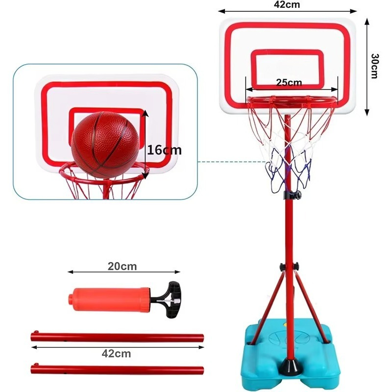 Kids Outdoor Basketball Hoop - Hadiah Ideal untuk Luar Ruangan untuk