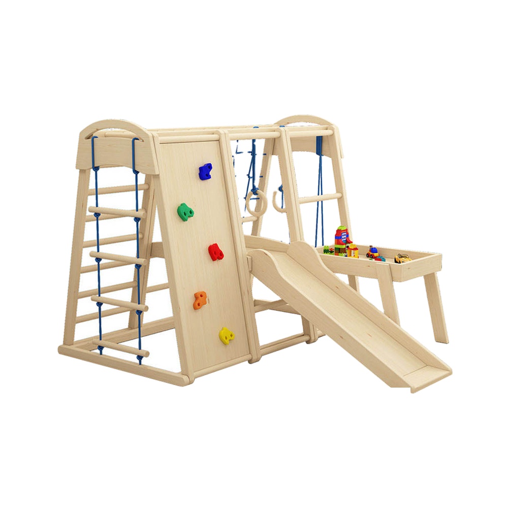 Kids Outdoor Gym Equipment - Peralatan Bermain Anak Indoor Outdoor Kayu