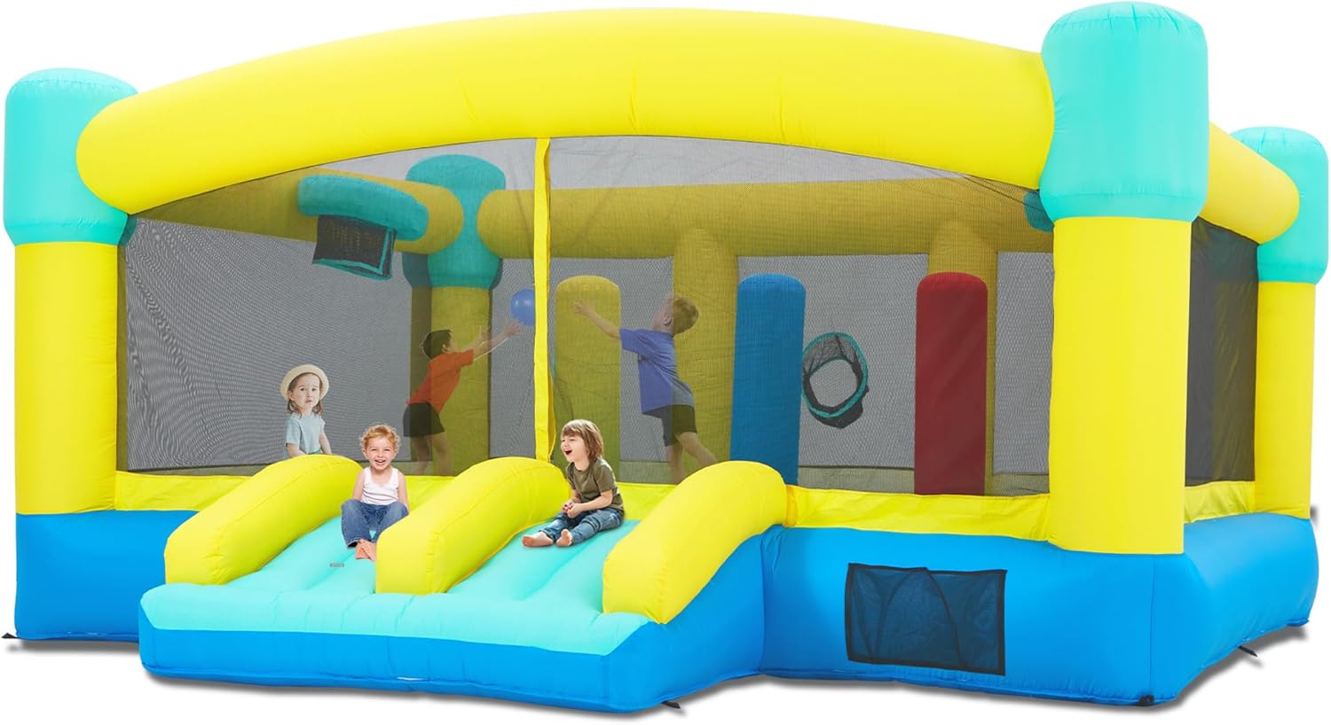 Kids Outdoor House - Rumah Loncat Besar, Kastil Loncat Tiup