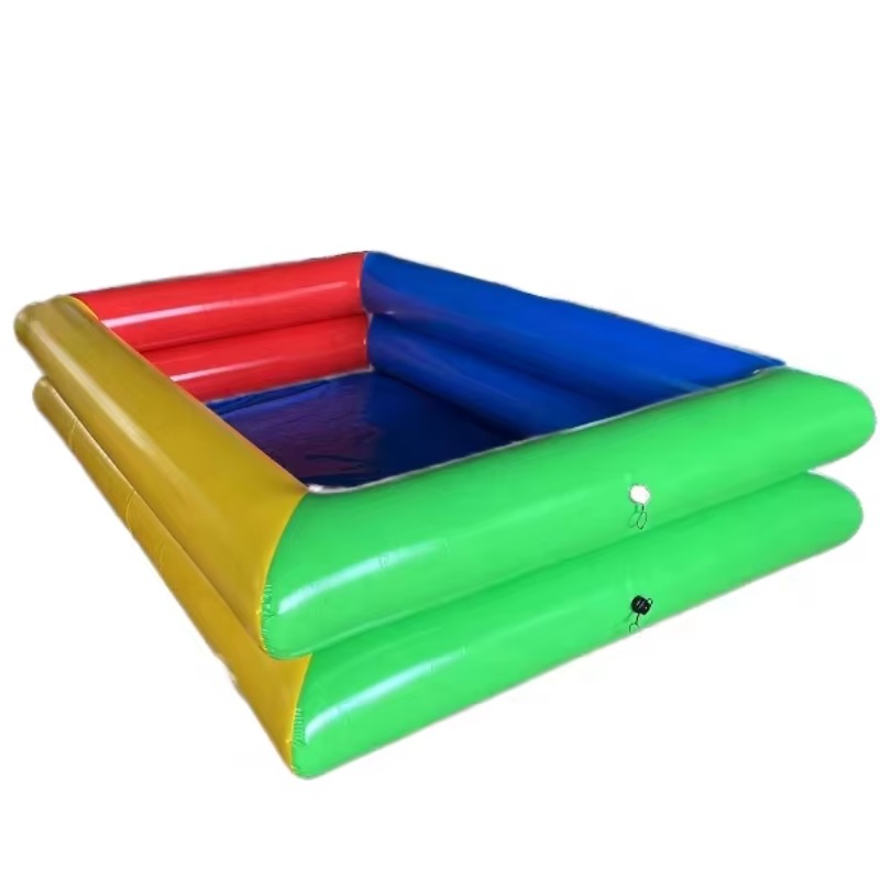Kids Outdoor House - Kolam Renang Tiup Dua Lapis Komersial