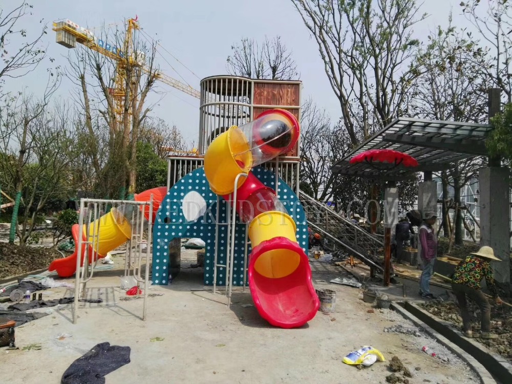 Kids Outdoor Gym Equipment - Peralatan Bermain Anak Bertema Kota Tahun