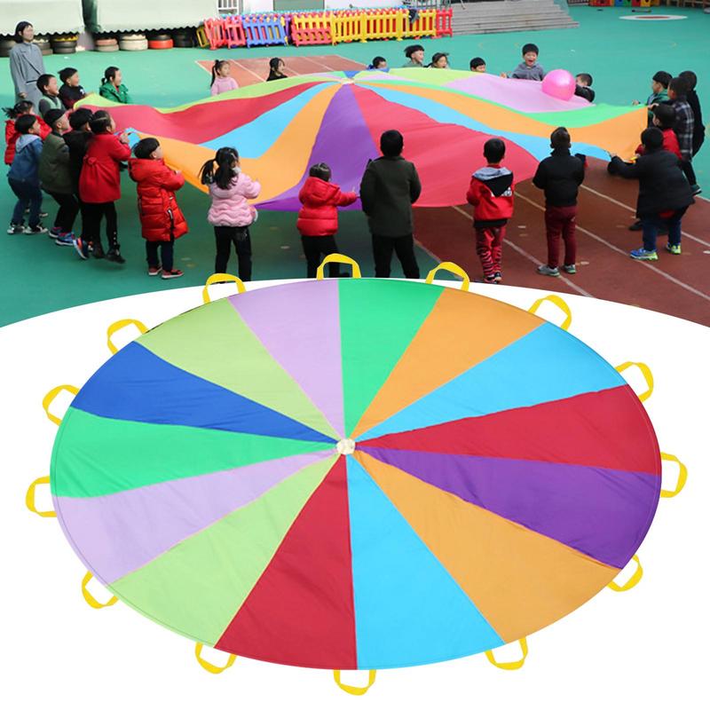 Kids Outdoor Umbrella - Parasut pelangi untuk anak-anak pengembangan olahraga