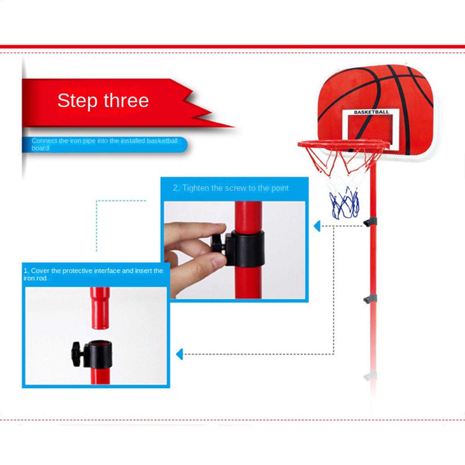 Kids Outdoor Basketball Hoop - Ring Basket dan Stand untuk Anak-anak