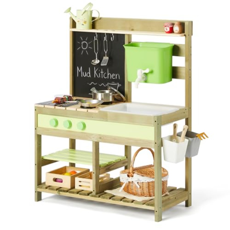 Kids Outdoor Mud Table - Dapur lumpur luar ruangan untuk anak-anak: