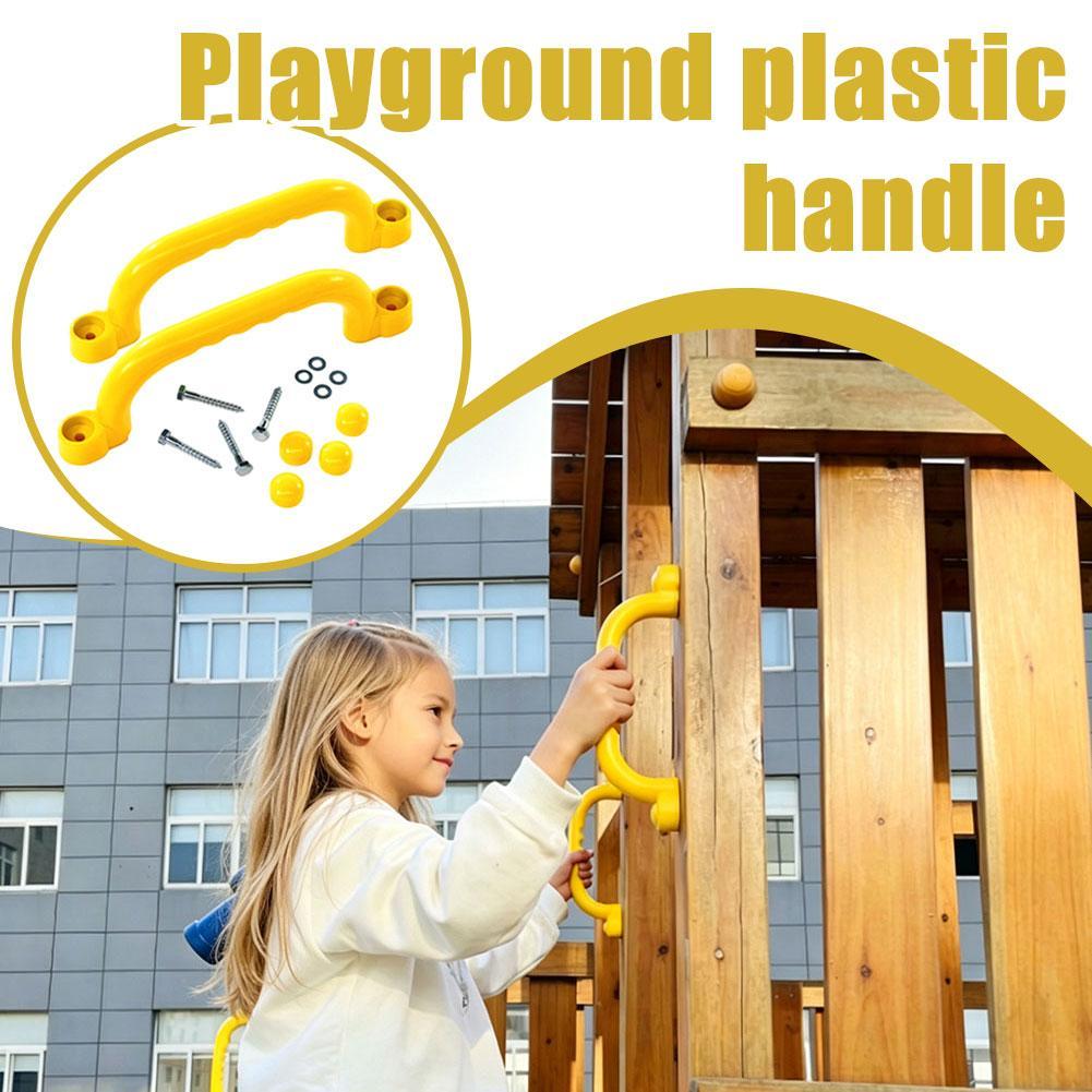 Kids Outdoor Gym Equipment - Pegangan Pengaman Taman Bermain untuk Rangka