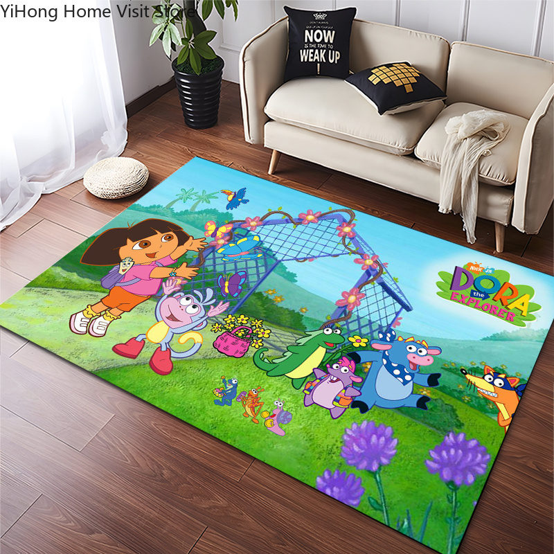 Kids Outdoor Chair And Table - Karpet Area Penjelajah Anime Klasik D-Dora