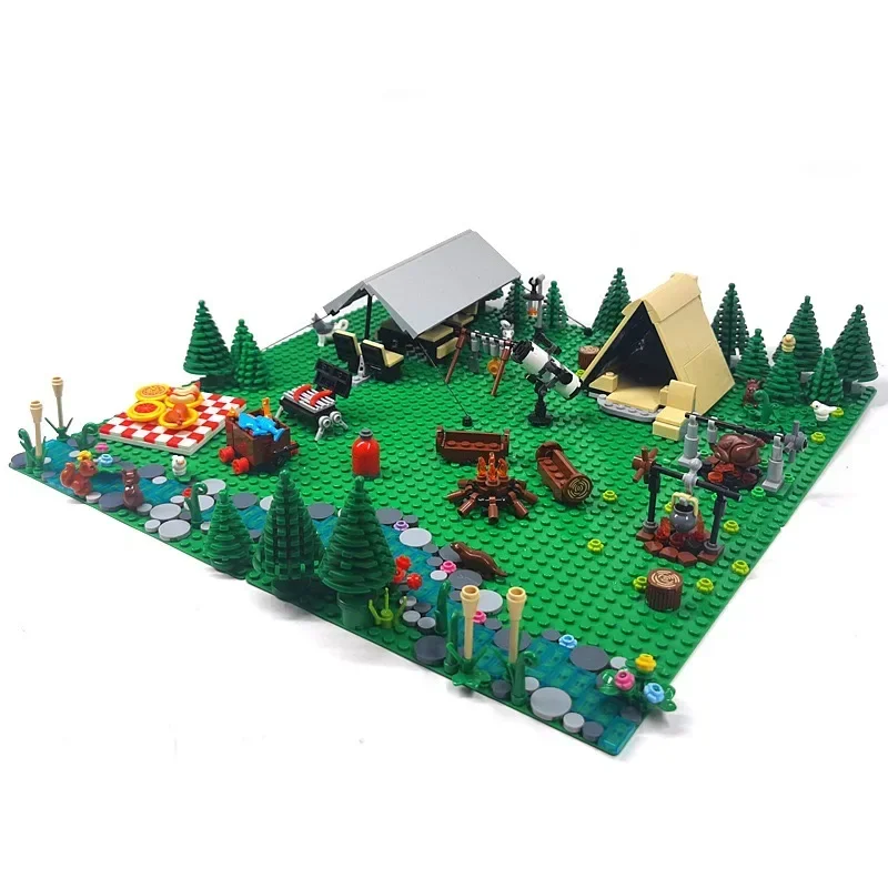 Kids Outdoor Chair And Table - MOC Berkemah Di Luar Ruangan dan
