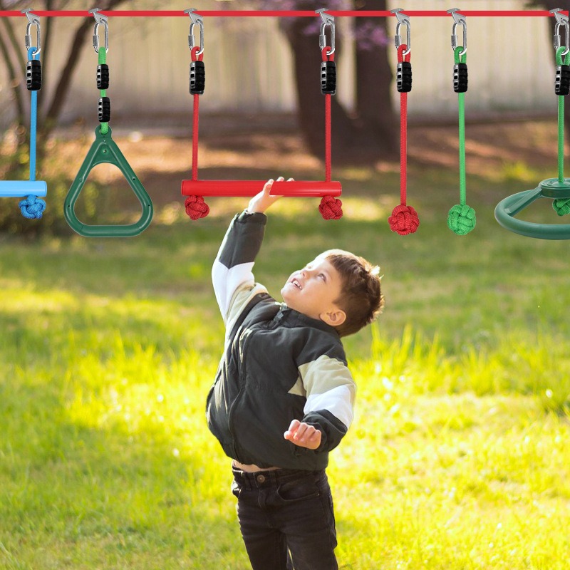 Kids Outdoor Gym Equipment - Set Mainan Olahraga Luar Ruangan Anak-Anak,