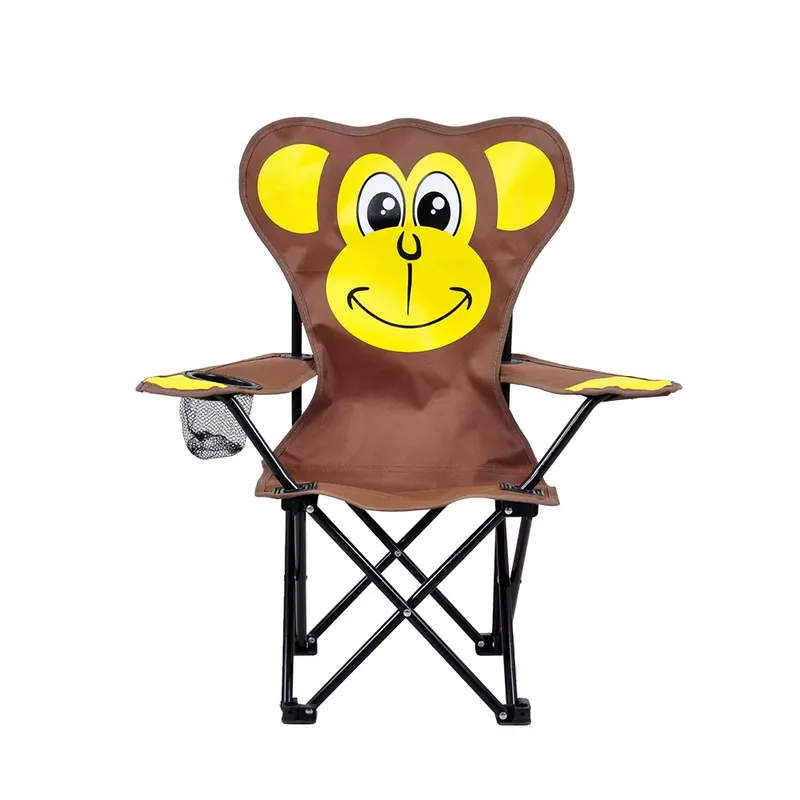 Kids Outdoor Foldable Chair - Kursi Bulan Kartun Portabel untuk Anak-anak,