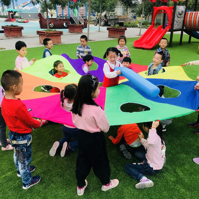 Kids Outdoor Umbrella - Payung pelangi permainan tahi lalat anak-anak