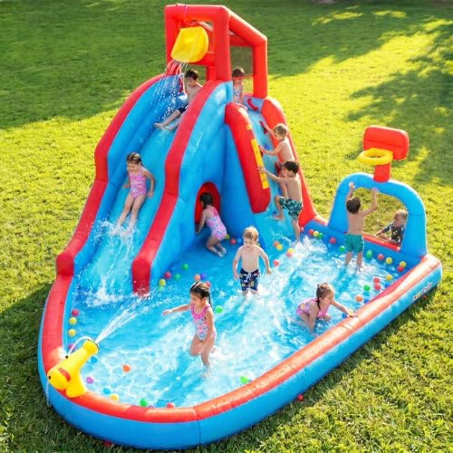 Perosotan air luar ruangan unt - Kids Outdoor House ulasan dan harga