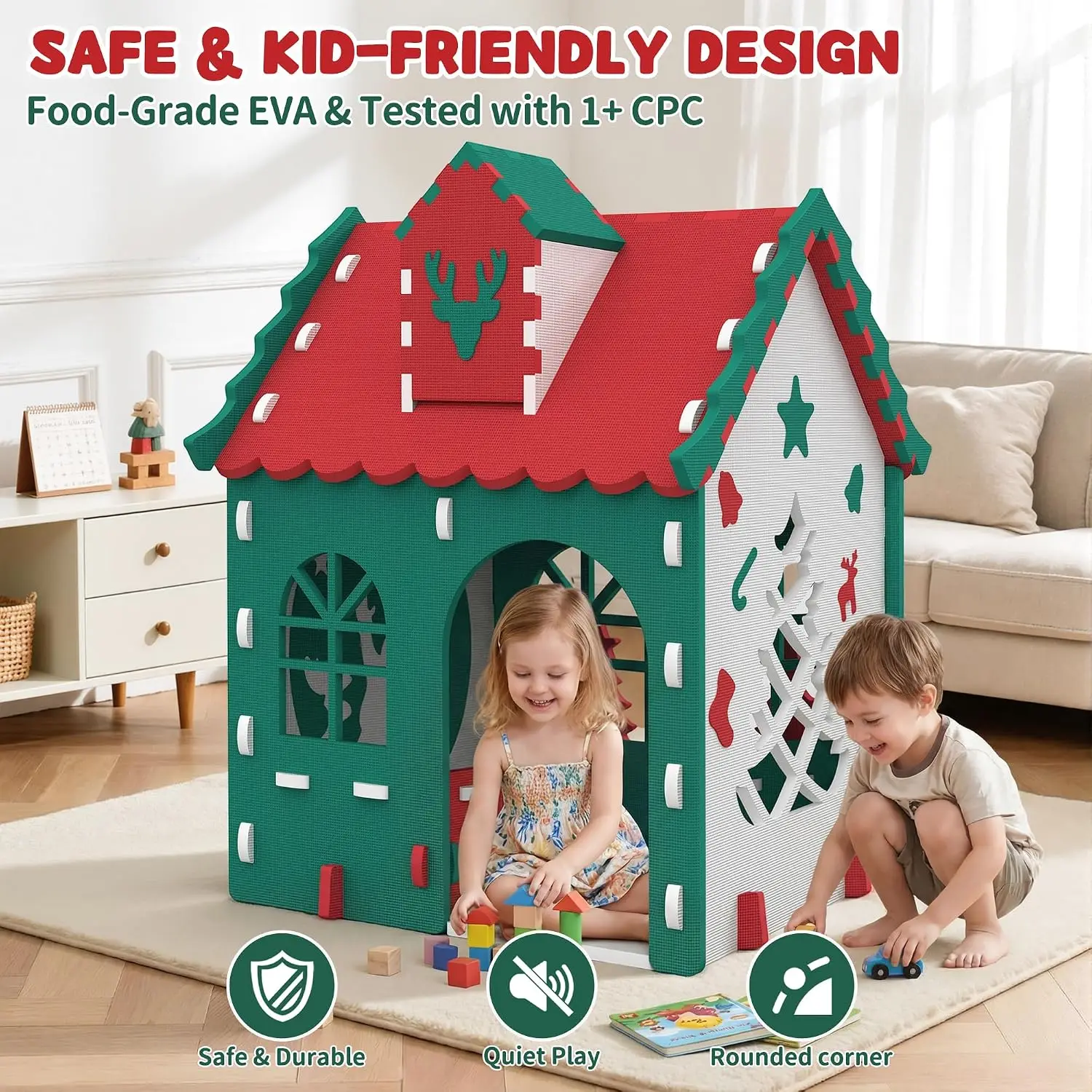 Rumah Mainan Anak Tema Dapur,  - Kids Outdoor House With Kitchen ulasan dan harga