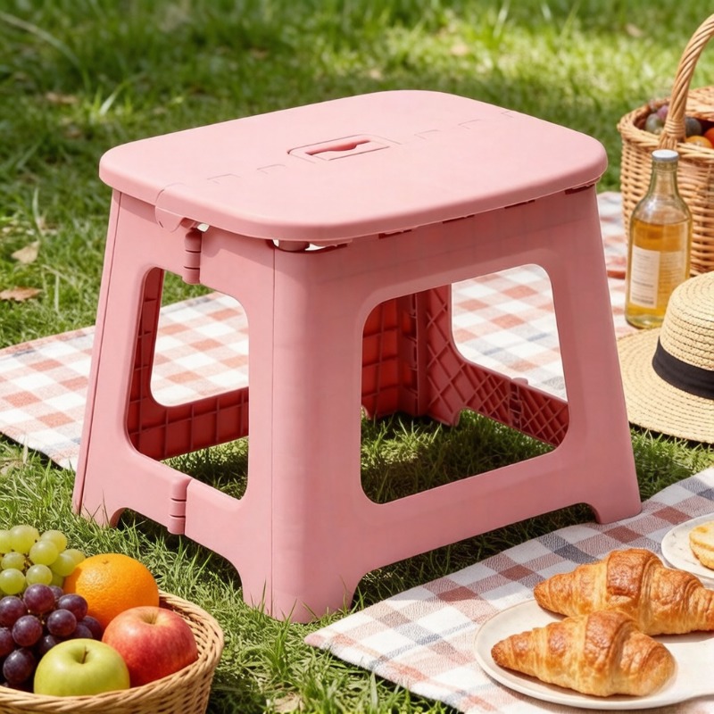 ww-2PCS Bangku Plastik Lipat,  - Kids Outdoor Foldable Chair ulasan dan harga