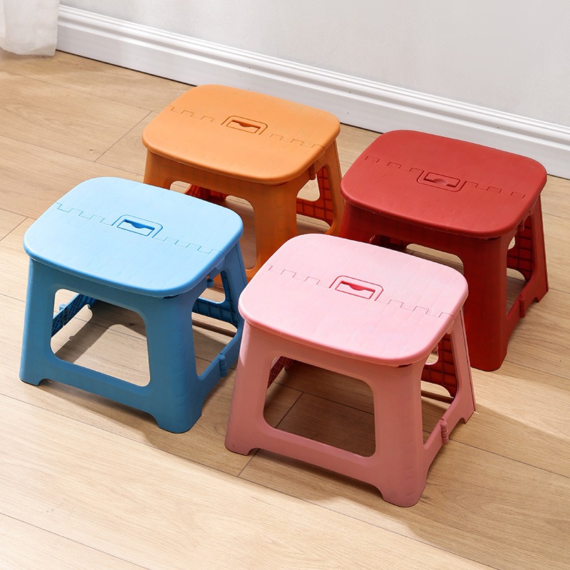 ww-2PCS Bangku Plastik Lipat,  - Kids Outdoor Foldable Chair ulasan dan harga