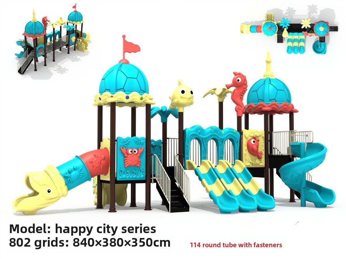 Peralatan Bermain Anak-Anak Lu - Kids Outdoor Swing Set With Slide ulasan dan harga