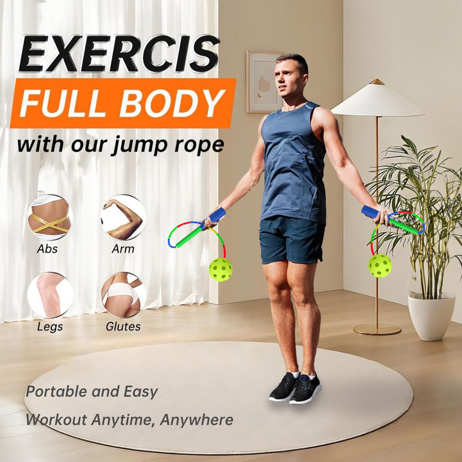 Tali Skipping Tali Lompat Deng - Kids Outdoor Gym Equipment ulasan dan harga