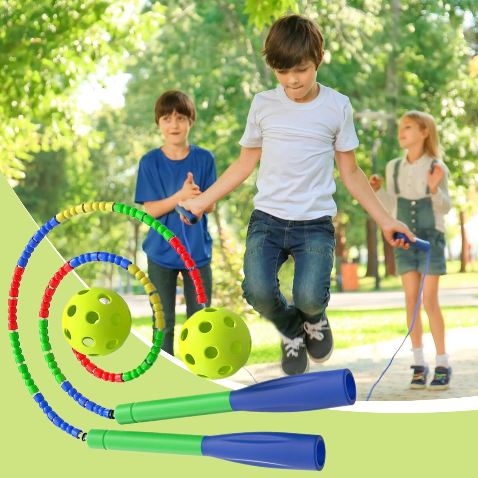 Tali Skipping Tali Lompat Deng - Kids Outdoor Gym Equipment ulasan dan harga