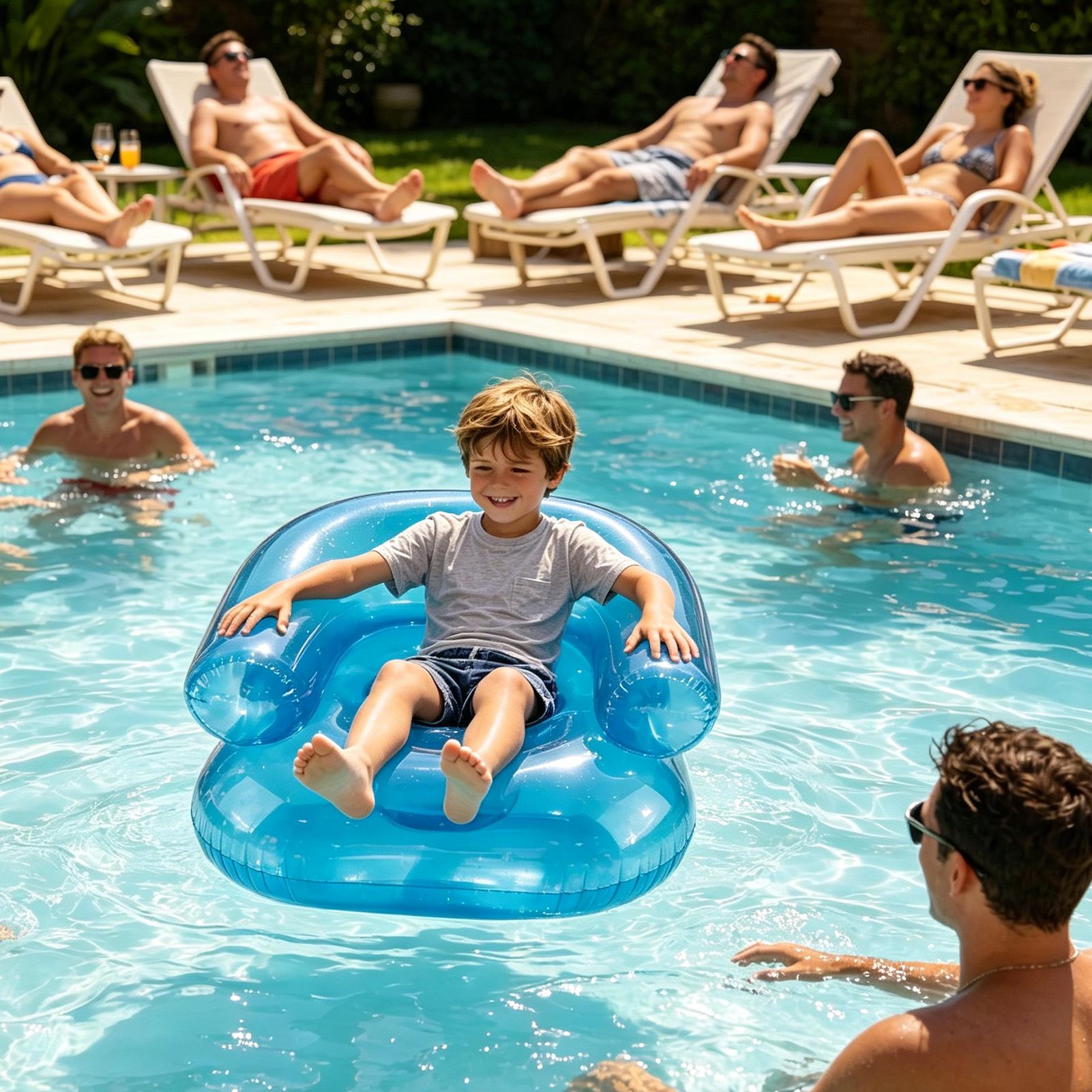 Kursi Tiup untuk Anak-anak Kur - Kids Outdoor Pool ulasan dan harga