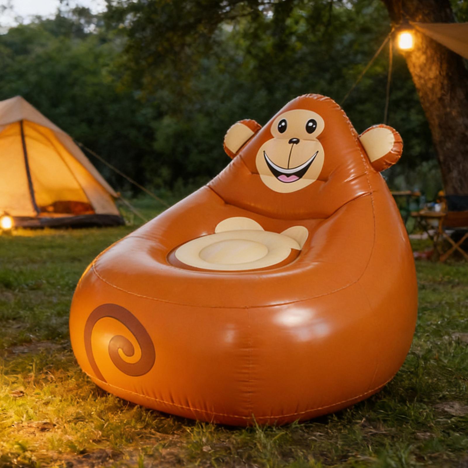 Kursi Tiup Untuk Anak-Anak Kur - Kids Outdoor Foldable Chair ulasan dan harga