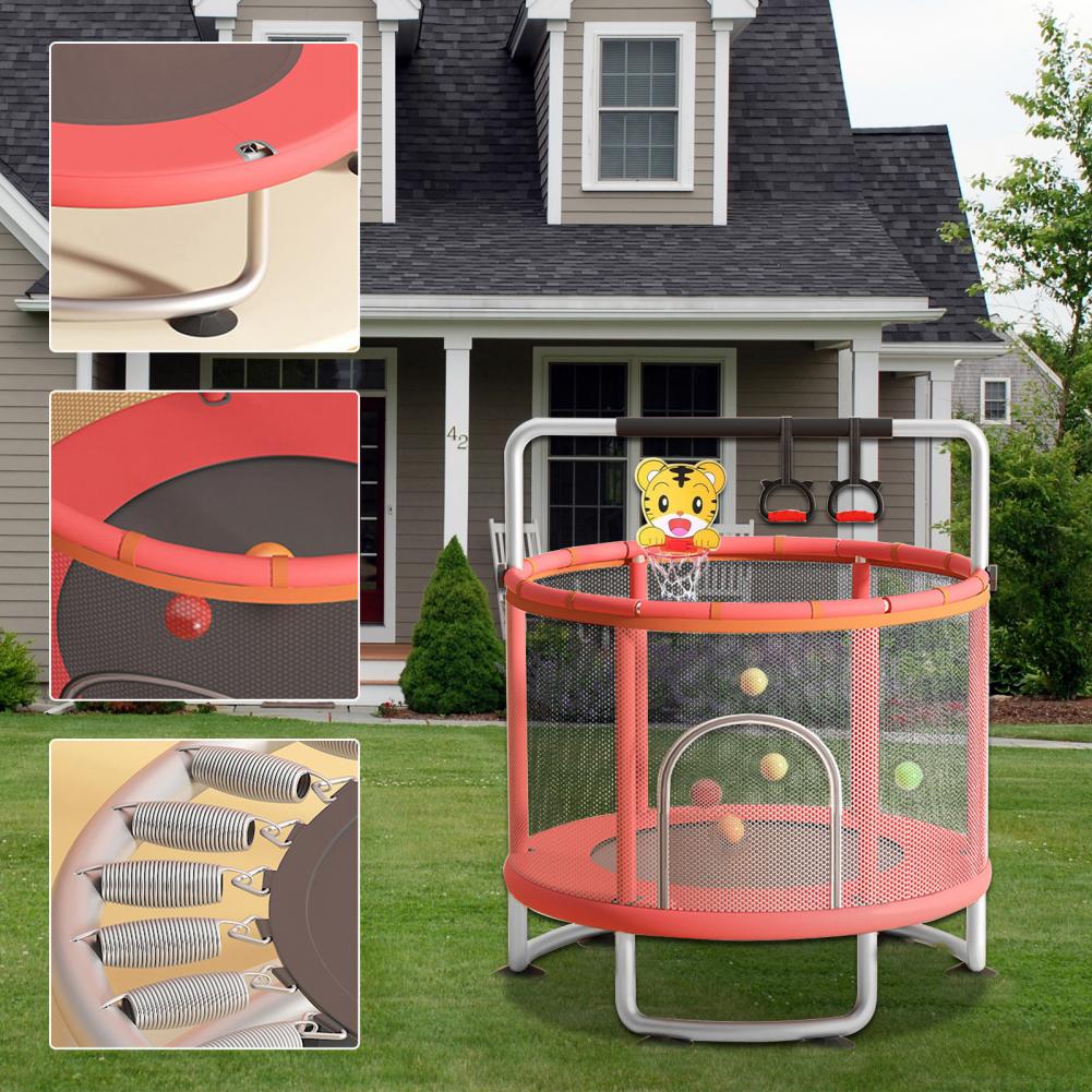Trampolin Anak, Trampolin Bayi - Kids Outdoor Basketball Hoop ulasan dan harga