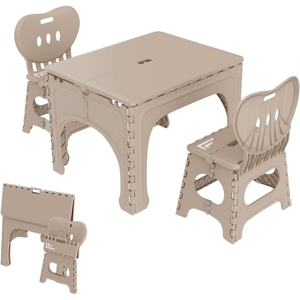 Set Meja dan Kursi Lipat Anak, - Kids Outdoor Chair And Table ulasan dan harga