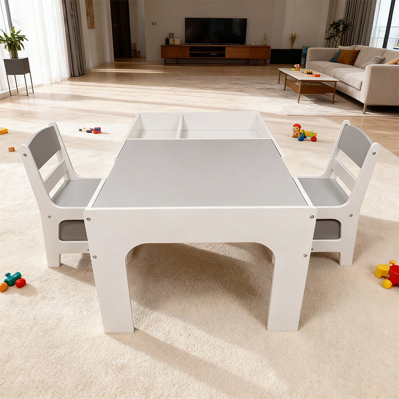 Set Meja dan Kursi Anak Kayu M - Kids Outdoor Chair And Table ulasan dan harga