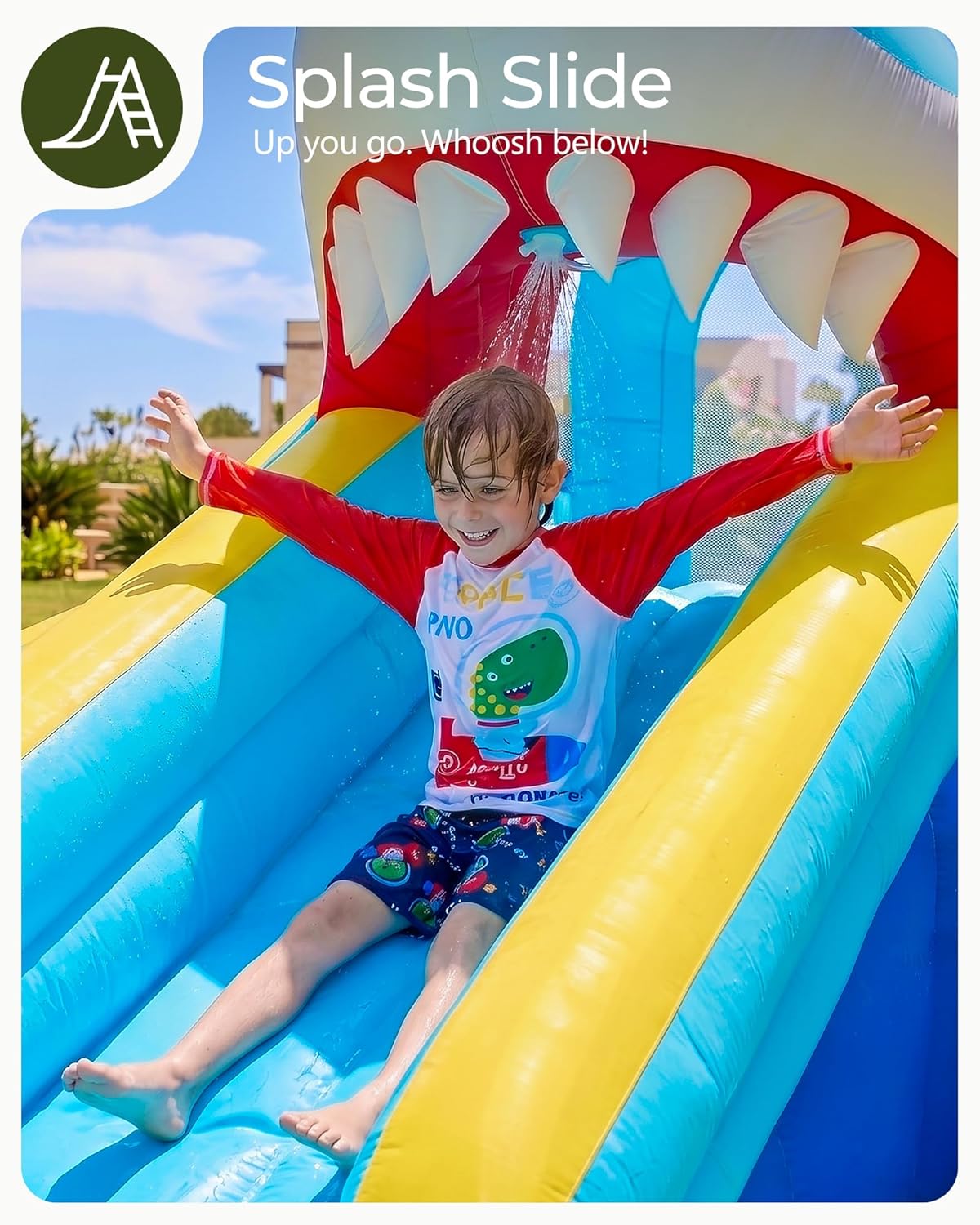 Perosotan Air Tiup Anak-Anak u - Kids Outdoor House ulasan dan harga