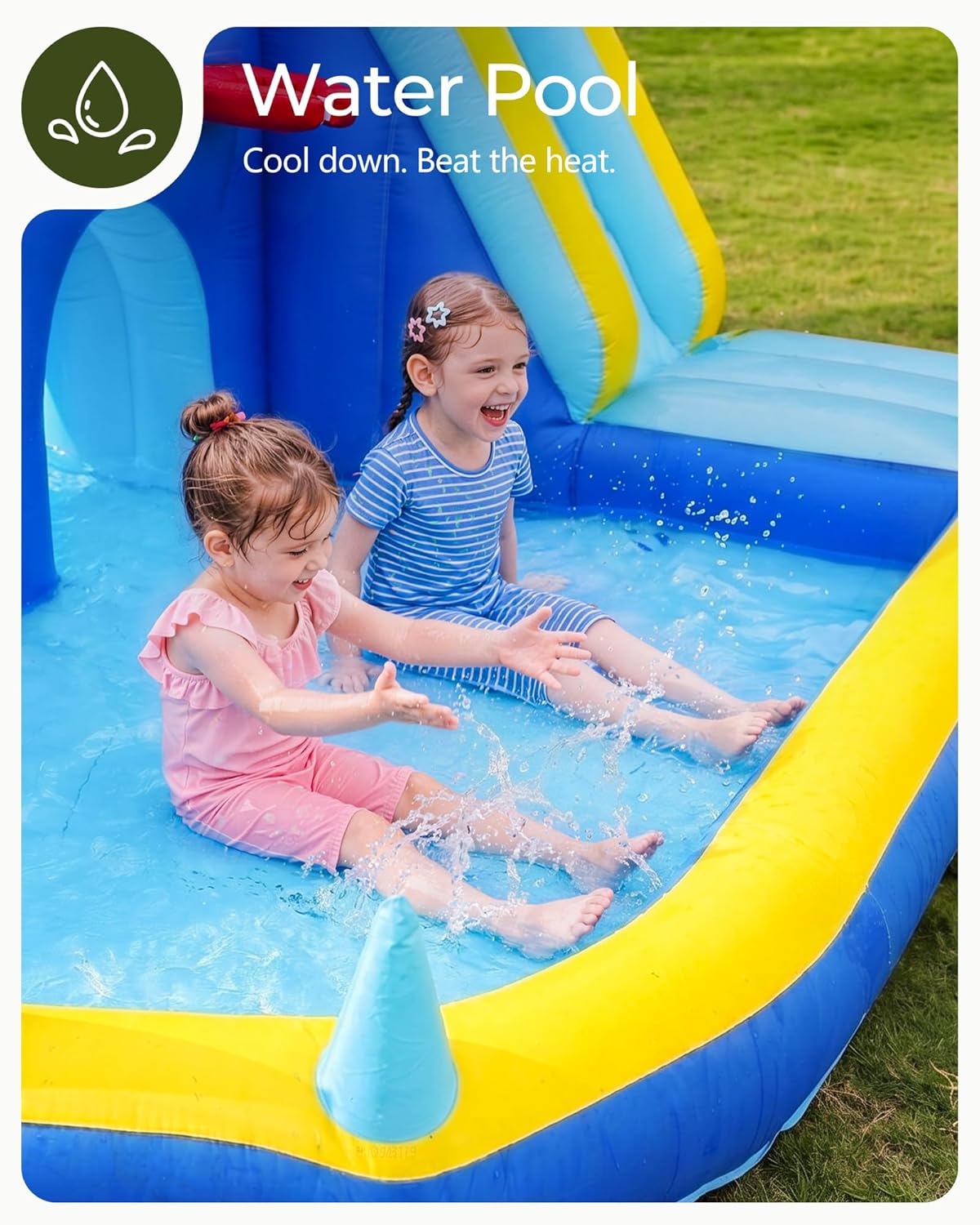 Perosotan Air Tiup Anak-Anak u - Kids Outdoor House ulasan dan harga