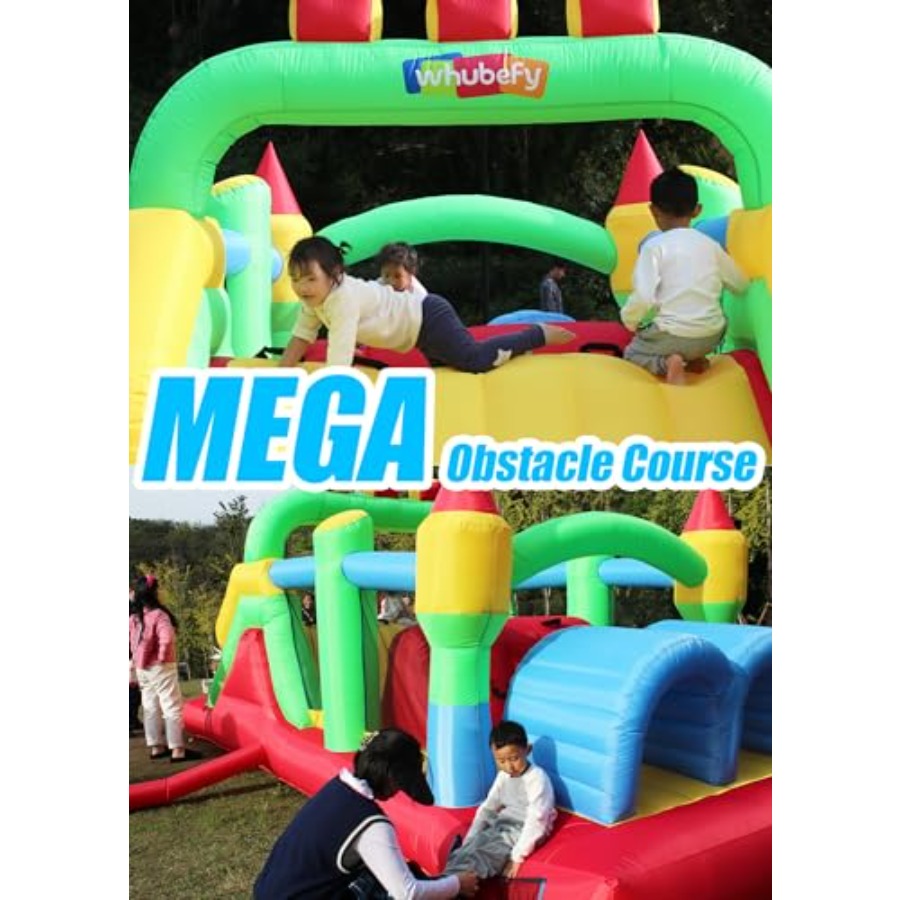Rumah balon tiup luar ruangan  - Kids Outdoor House ulasan dan harga