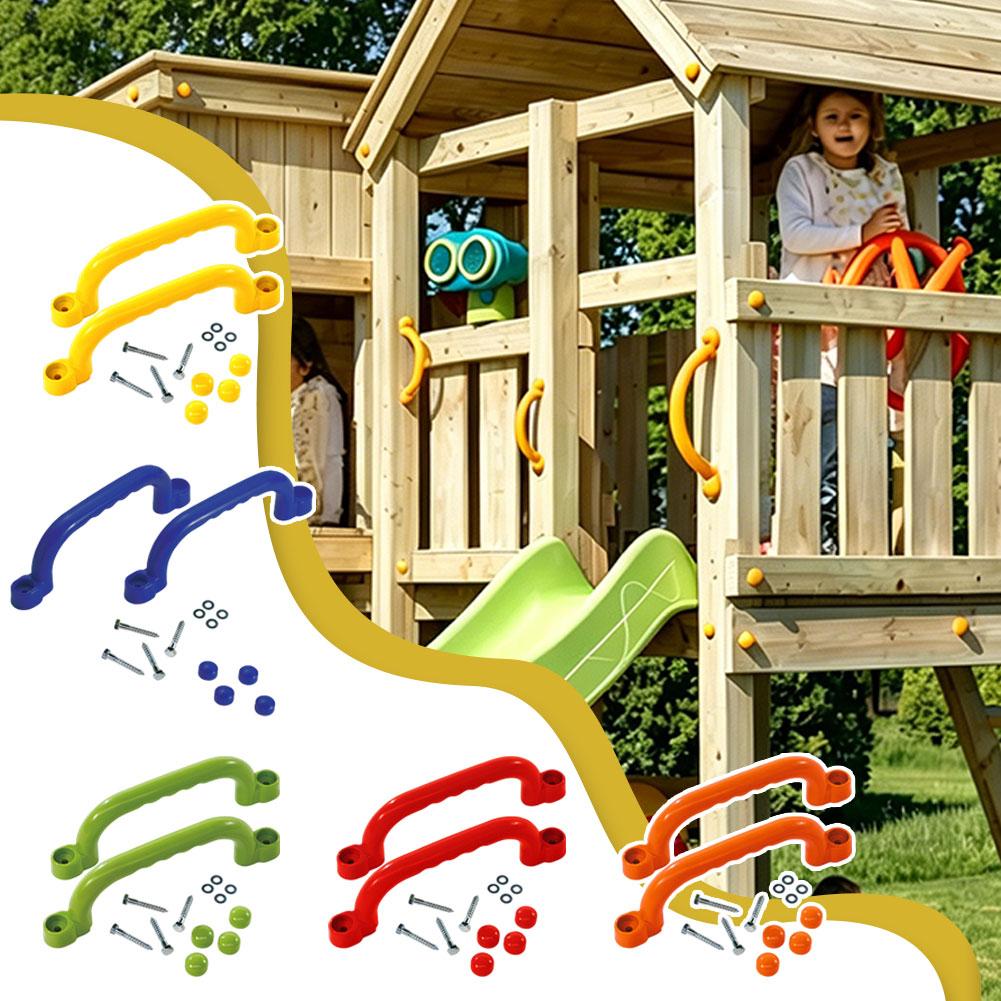Pegangan Pengaman Taman Bermai - Kids Outdoor Gym Equipment ulasan dan harga