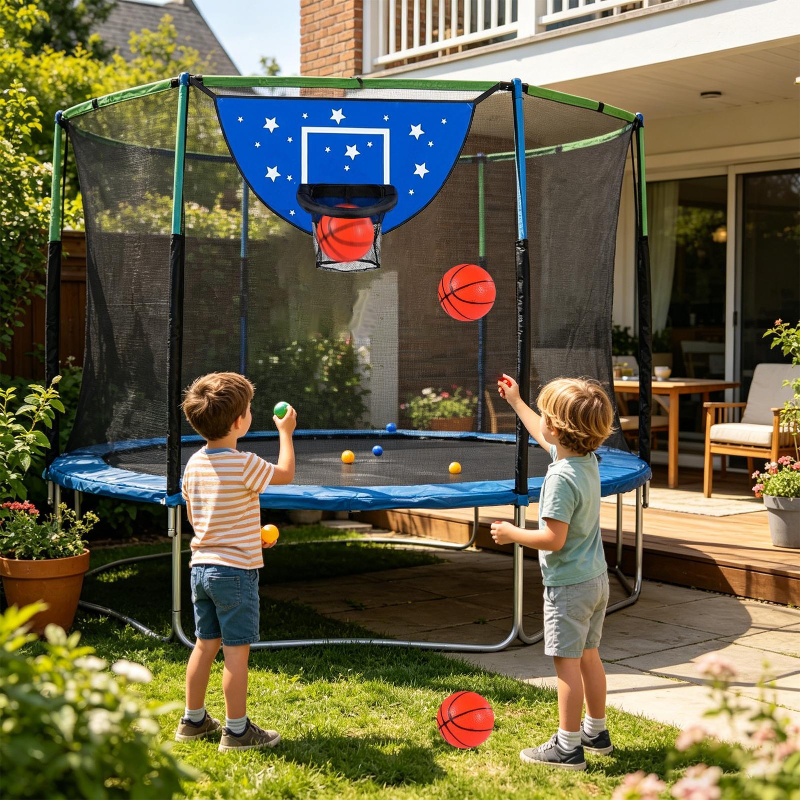 Ring Basket untuk Trampolin de - Kids Outdoor Basketball Hoop ulasan dan harga
