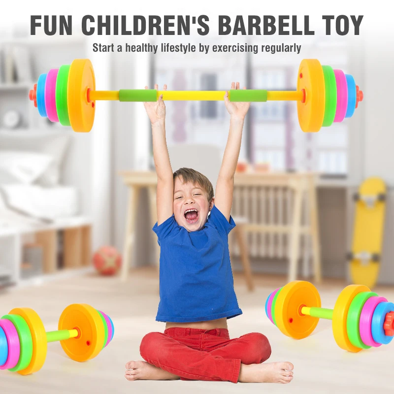Set Barbel Dumbbell Anak yang  - Kids Outdoor Gym Equipment ulasan dan harga