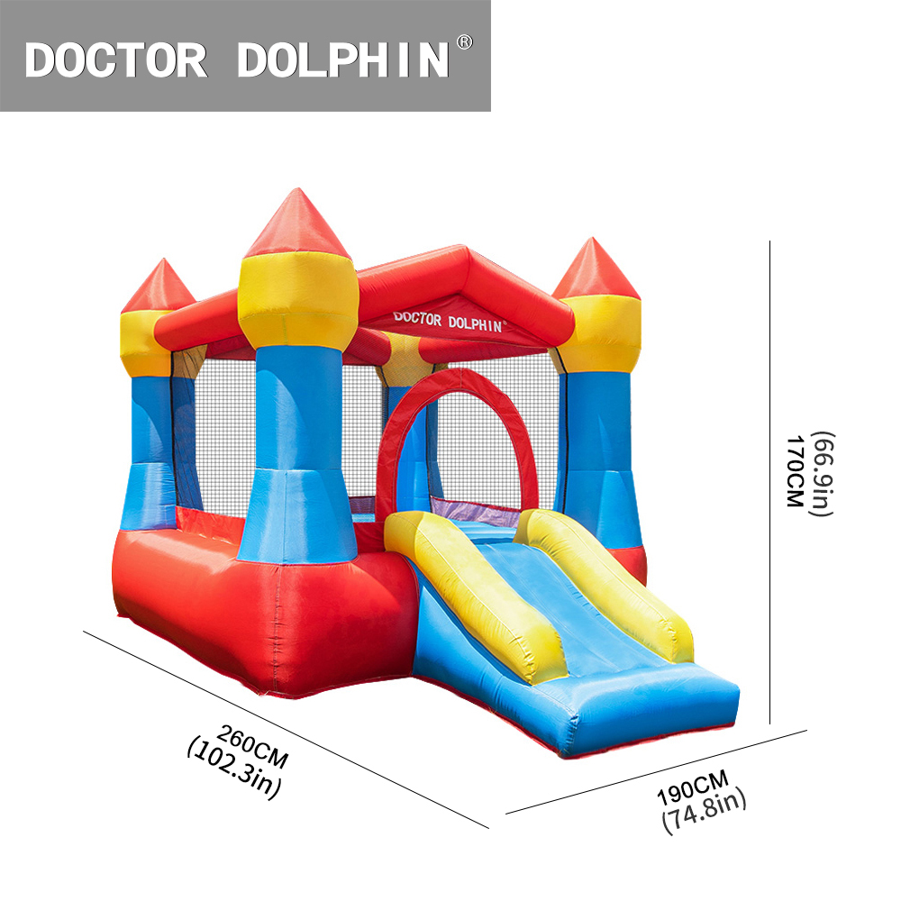 Istana Balon Tiup Luar Ruangan - Kids Outdoor House ulasan dan harga