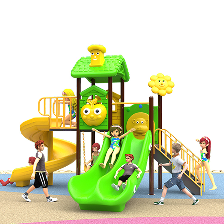 Peralatan Hiburan Luar Ruangan - Kids Outdoor Swing Set With Slide ulasan dan harga