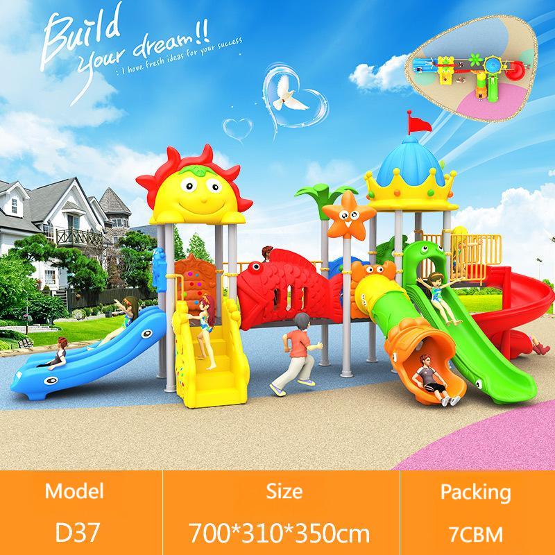 Peralatan Taman Bermain Murah  - Kids Outdoor Swing Set With Slide ulasan dan harga
