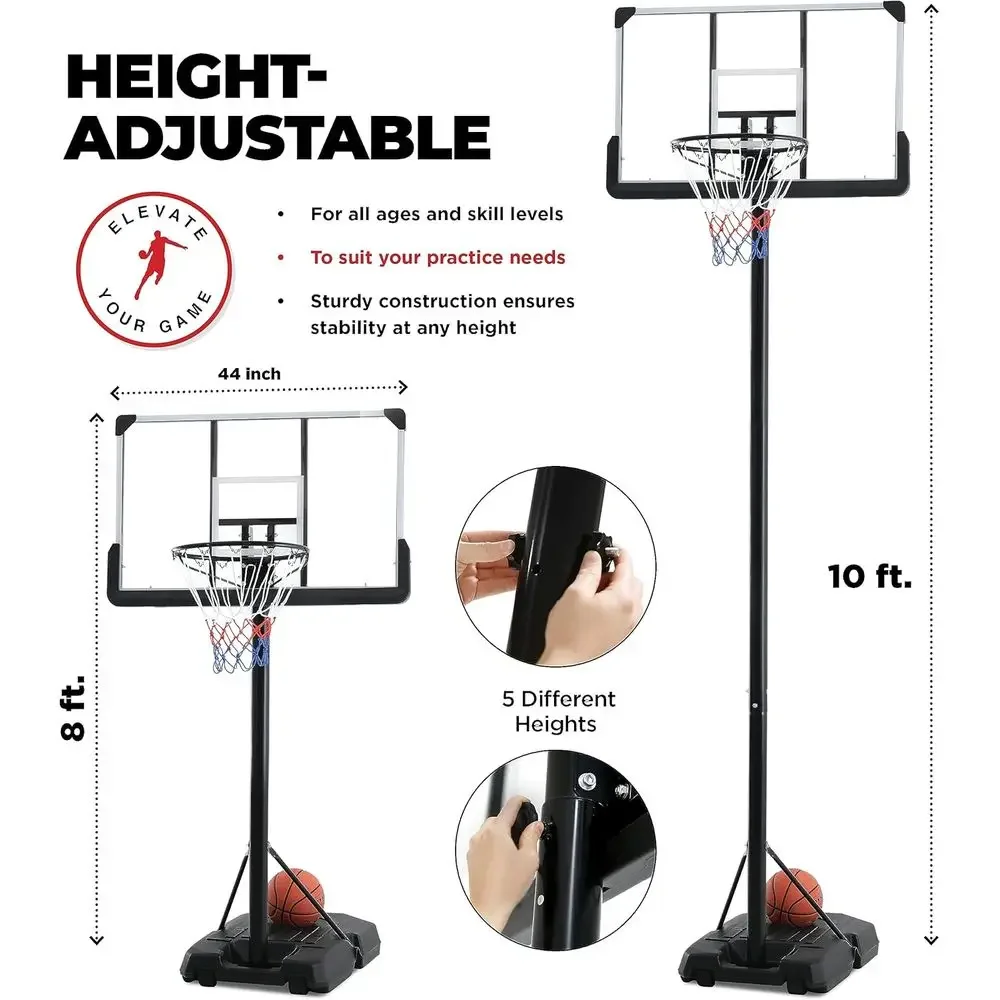Sistem Ring Basket Anti Pecah  - Kids Outdoor Basketball Hoop ulasan dan harga