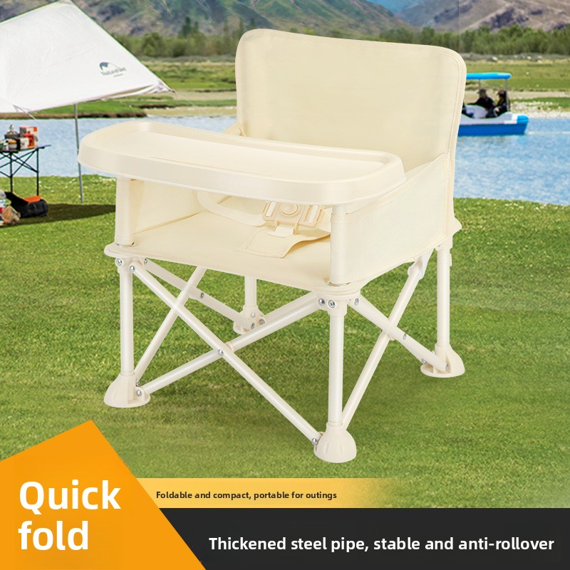 Kursi Makan Bayi dengan Sandar - Kids Outdoor Foldable Chair ulasan dan harga