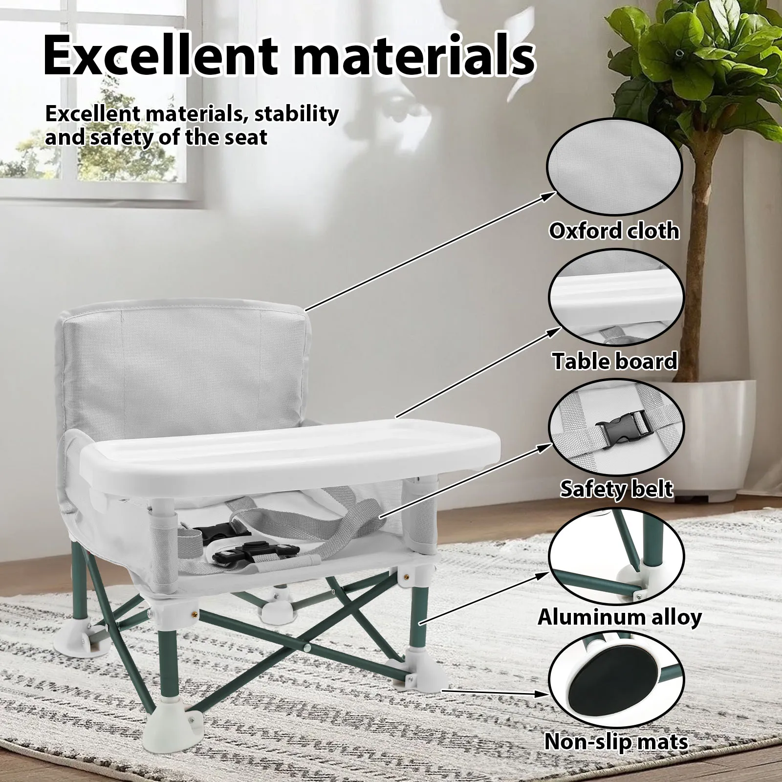 Kursi Booster Balita dengan Sa - Kids Outdoor Foldable Chair ulasan dan harga