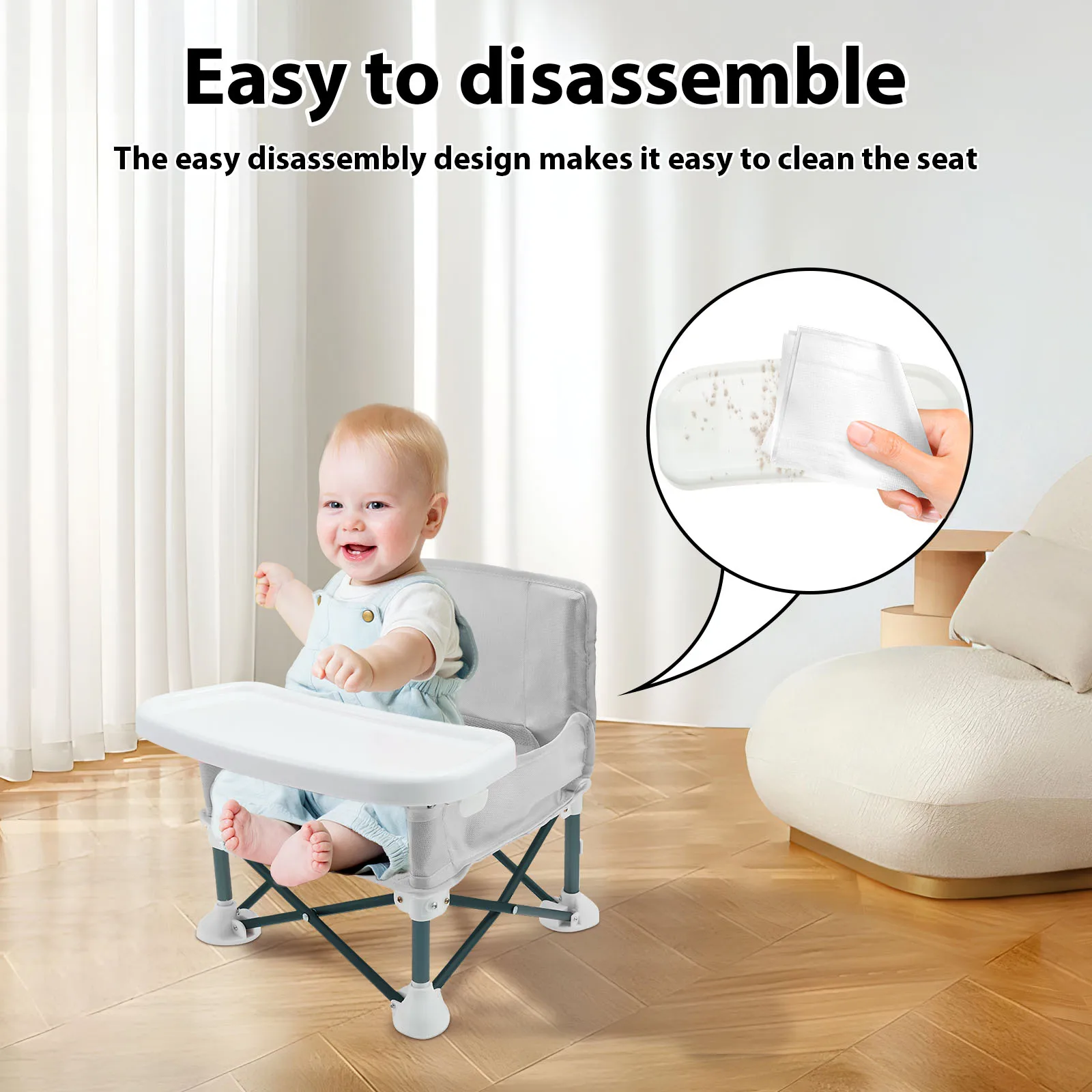 Kursi Booster Balita dengan Sa - Kids Outdoor Foldable Chair ulasan dan harga