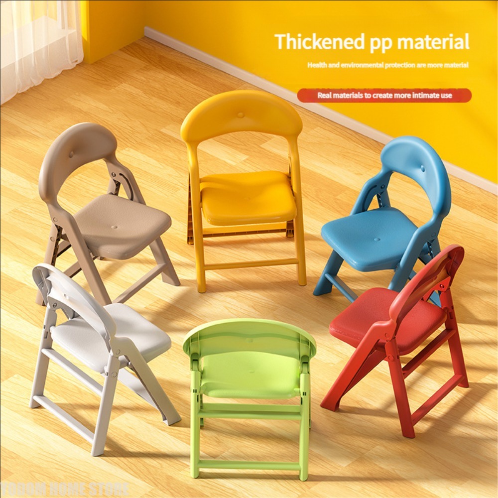 Kursi Plastik Warna-warni untu - Kids Outdoor Foldable Chair ulasan dan harga