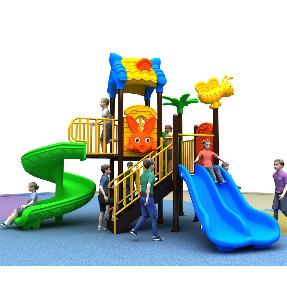 Peralatan Taman Bermain Anak L - Kids Outdoor Swing Set With Slide ulasan dan harga