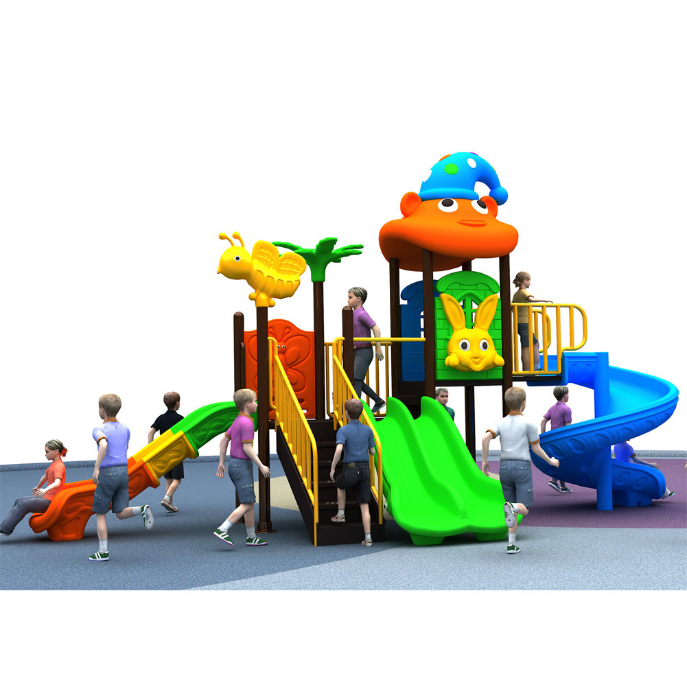 Peralatan Taman Bermain Anak L - Kids Outdoor Swing Set With Slide ulasan dan harga