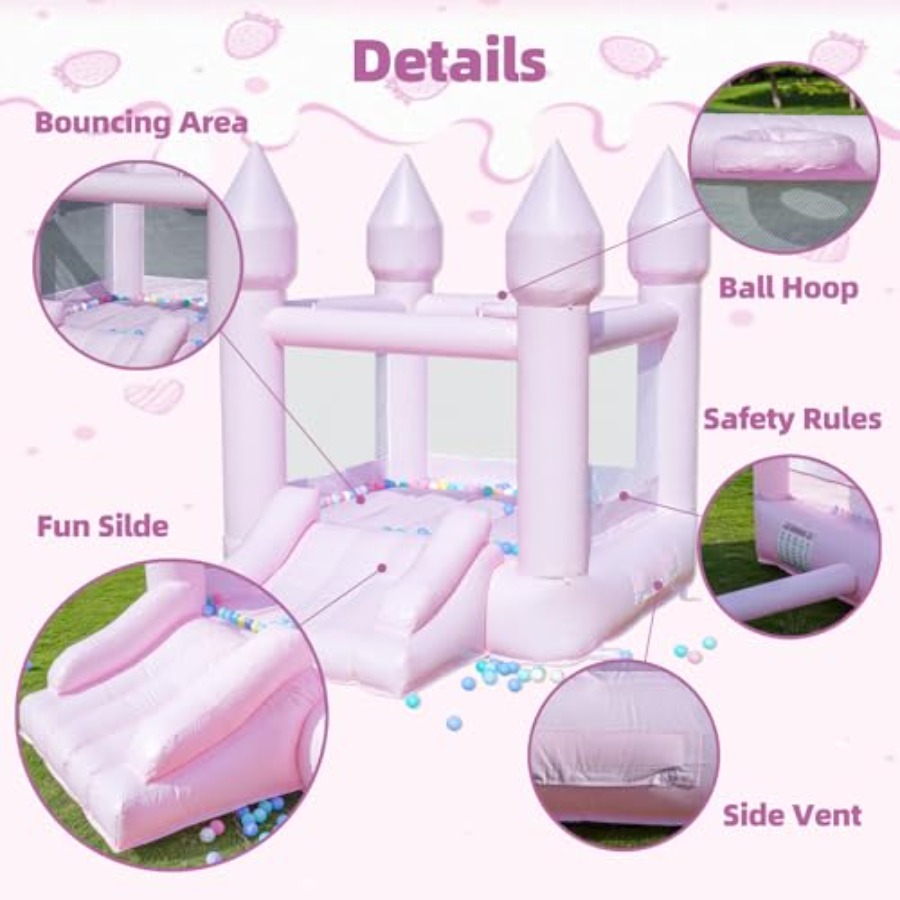 Rumah balon PVC untuk anak-ana - Kids Outdoor House ulasan dan harga