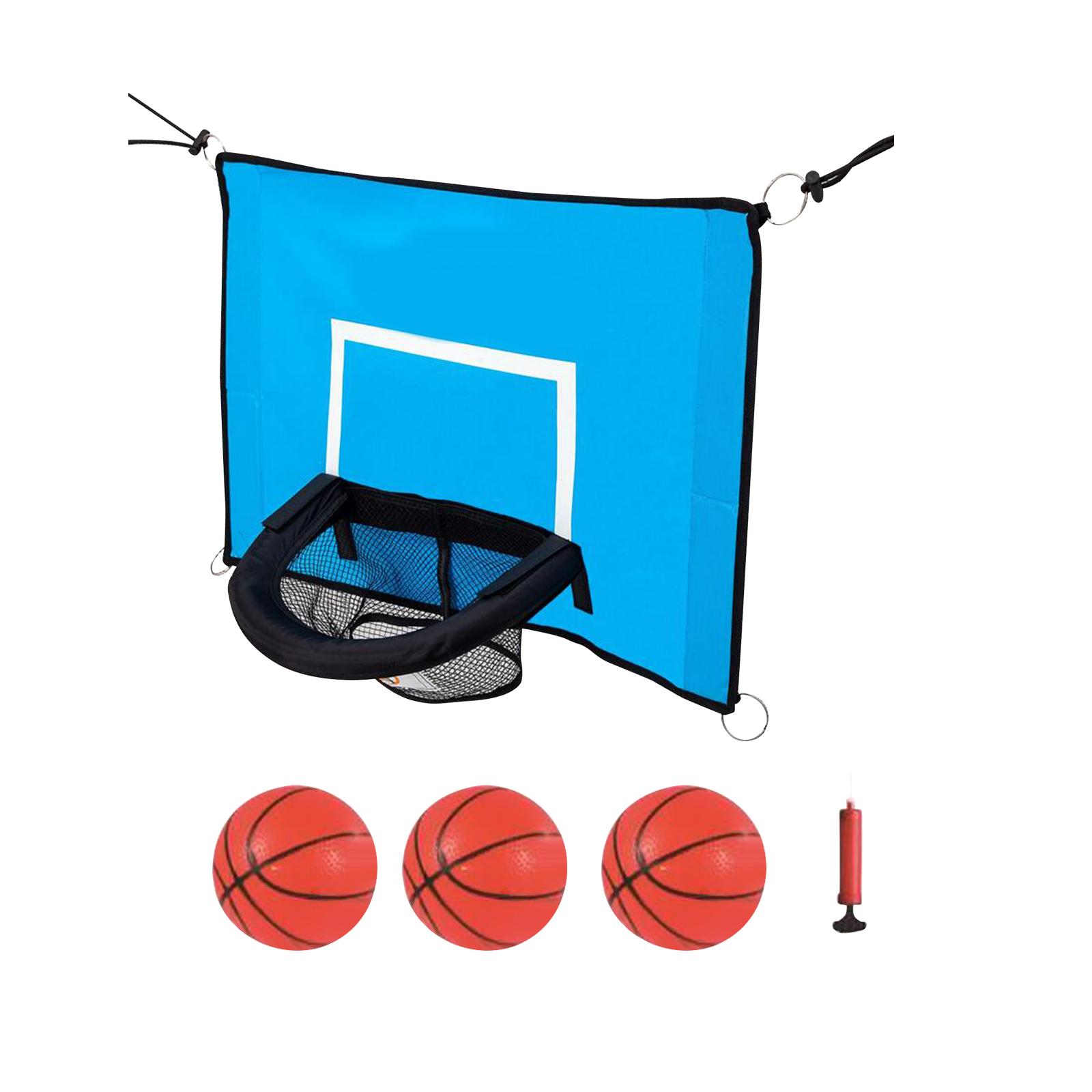 Trampolin Basket Hoop PVC Atta - Kids Outdoor Basketball Hoop ulasan dan harga